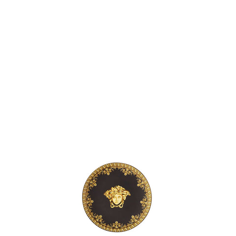 I Love Baroque Nero Plate 4 In by Versace