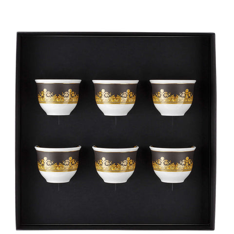 I Love Baroque Set Of 6 Mugs Small W/O Handle by Versace
