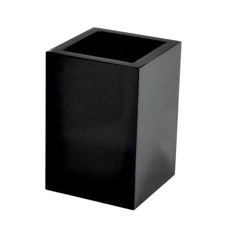 Ice Black Brush Holder by Mike & Ally
