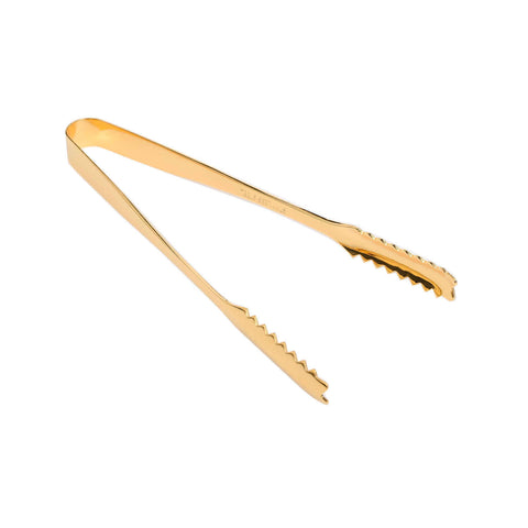 Ice Tongs Ice Tong Gold 16cm by Japanese Bar Tools
