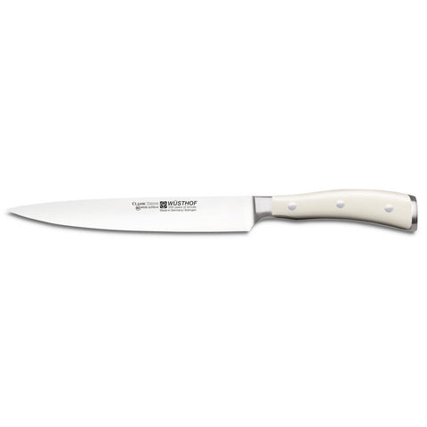 Ikon Creme Carving Knife 8in by Wusthof Trident