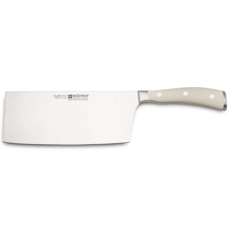 Ikon Creme Chinese Cook's Knife, 8" by Wusthof Trident
