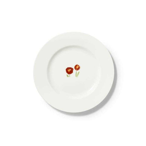 Impression Dessert Plate 21 cm Red Poppy by Dibbern