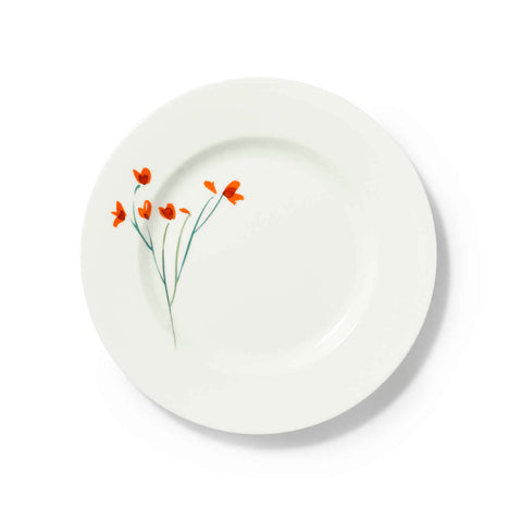 Impression Dinner Plate 28cm Red by Dibbern