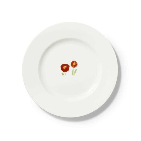 Impression Plate 26,5 cm Red Poppy by Dibbern