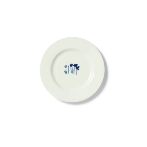 Impression Side Plate 16 cm Blue by Dibbern