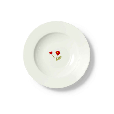 Impression Soup Plate 23 cm Red by Dibbern