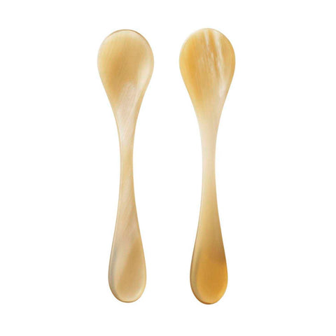 Indulgence Caviar Spoon, Horn, 2 Pcs by Georg Jensen
