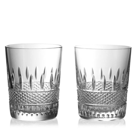 Irish Lace Mastercraft Double Old Fashioned Set Of 2 by Waterford
