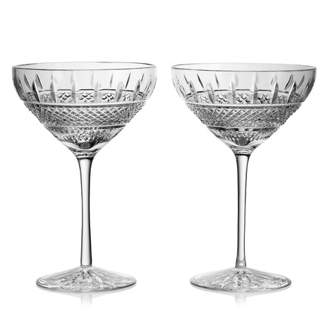 Irish Lace Mastercraft Martini Set Of 2 by Waterford