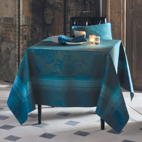 Isaphire Emerald Tablecloth by Garnier Thiebaut