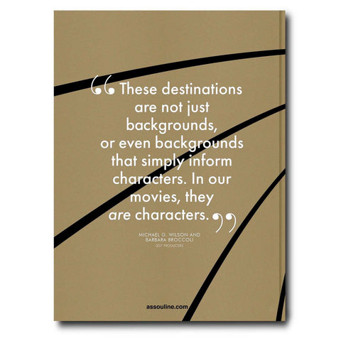 James Bond James Bond Destinations by Assouline