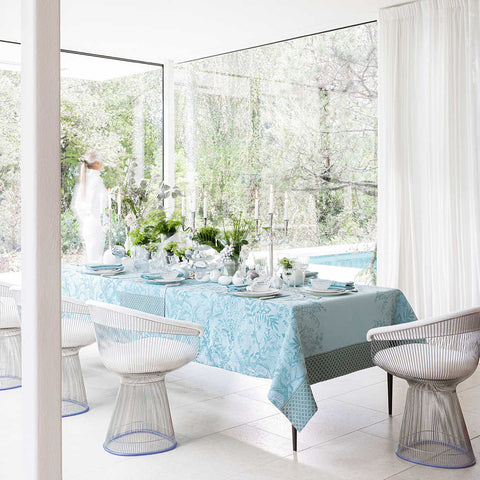 Jardin d'Eden Blue  by Le Jacquard Francais