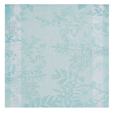 Jardin d'Eden Blue Napkin by Le Jacquard Francais