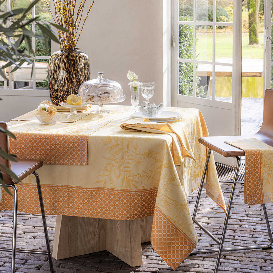 Jardin d'Eden Yellow  by Le Jacquard Francais