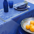 Jardin D'orient Blue  by Le Jacquard Francais