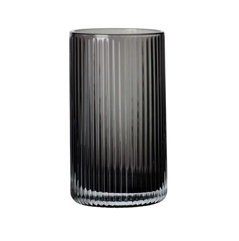 Juna Grey           Rilled Highball Glass by ASA Selection