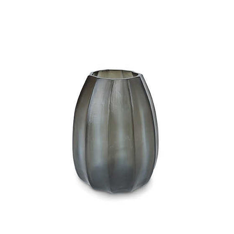 Koonam  Vase Medium Indigo/Smokegrey by Guaxs