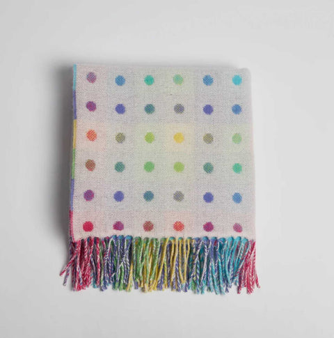 Lambswool Rainbow Spot by Foxford
