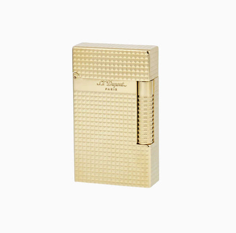 Le Grand Lighter Gold Diamond Head  by Dupont