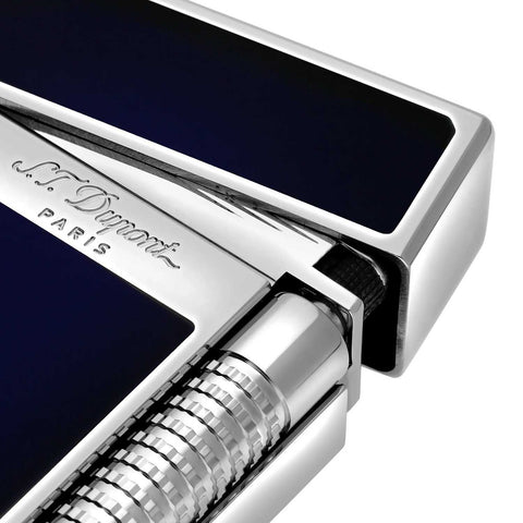 Le Grand Lighter Lacquered Lighter Dark Blue by Dupont