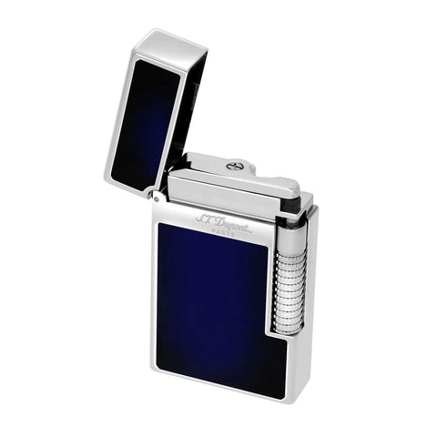 Le Grand Lighter Lacquered Lighter Dark Blue by Dupont