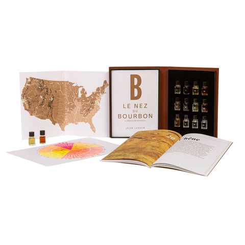 Le Nez Du Bourbon Bourbon Kit 12 Aromas  by Editions Jean Lenoir