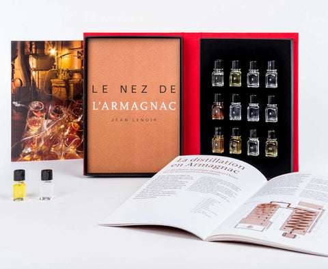 Le Nez Du Vin Armagnac Kit 12 Aromas by Editions Jean Lenoir