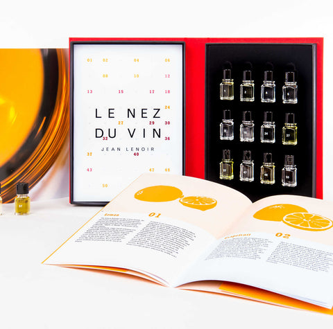 Le Nez Du Vin Duo White Wine & Champagne Kit 12 Aromas by Editions Jean Lenoir