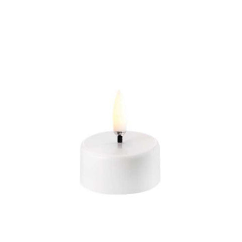 LED Tealight 400 Nordic White Wax by Uyuni