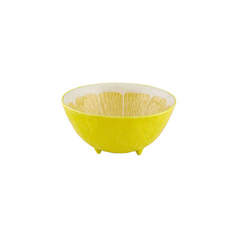 Lemon Bowl, set of 4 by Bordallo Pinherio