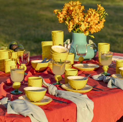 Lemon Charger Plate by Bordallo Pinherio