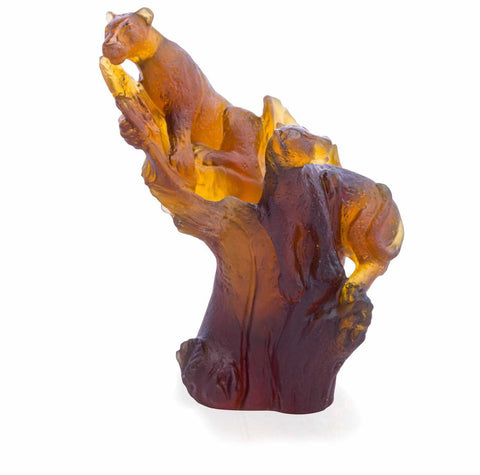 LEOPARD Leopard Pencil Holder by Daum