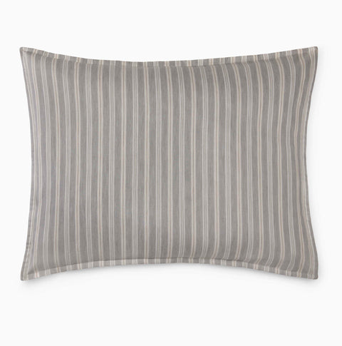 Leranto Titanium Boudoir Sham  by Sferra