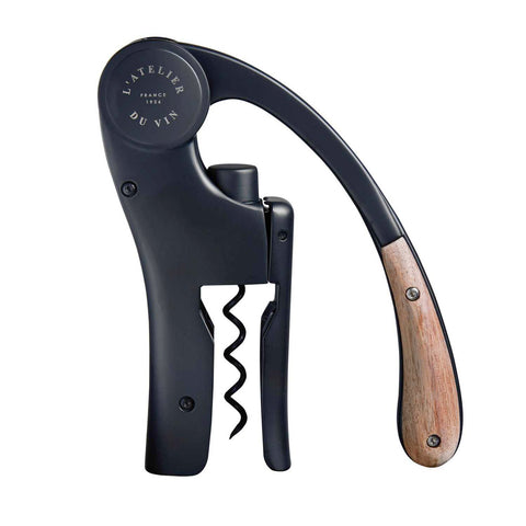 Lever Corkscrews Oeno Motion Wood & Black  by L'atelier Du Vin