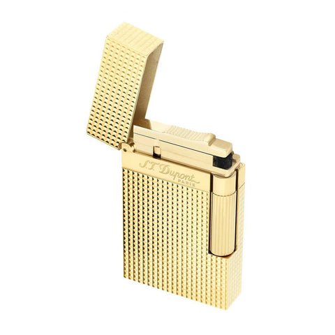 Ligne 2 Lighter Gold Diamond Head by Dupont