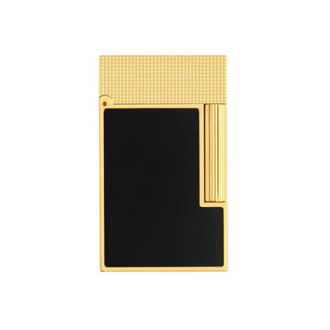 Ligne 2 Lighter Gold Micro Diamond And Matte Black by Dupont