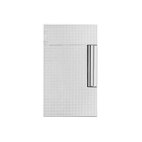 Ligne 2 Lighter Palladium Micro Diamond Head by Dupont
