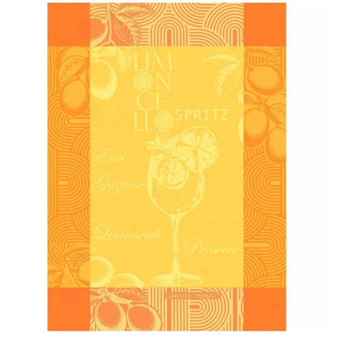 Limoncello Spritz Soleil Kitchen Towel  by Garnier Thiebaut