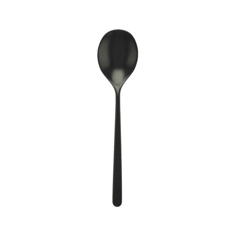 Linea Ice Oro Nero Gourmet Spoon by Mepra