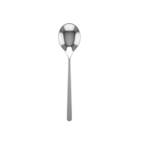 Linea Mirror Dessert Spoon by Mepra