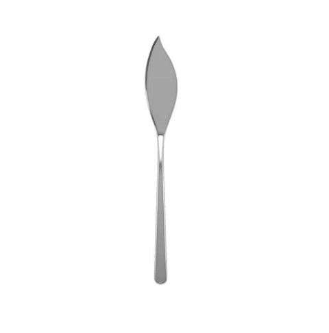 Linea Stainless Mirror Table Fish Knife by Mepra