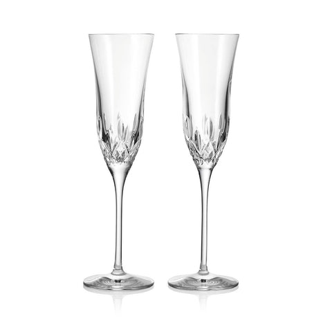 Lismore Essence Flute 230ml 7.5floz, Set Of 2 by Waterford