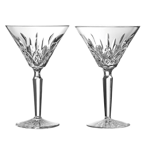 Lismore Martini 4 OZ Set/2 by Waterford