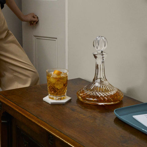Lismore Ships Decanter by Waterford