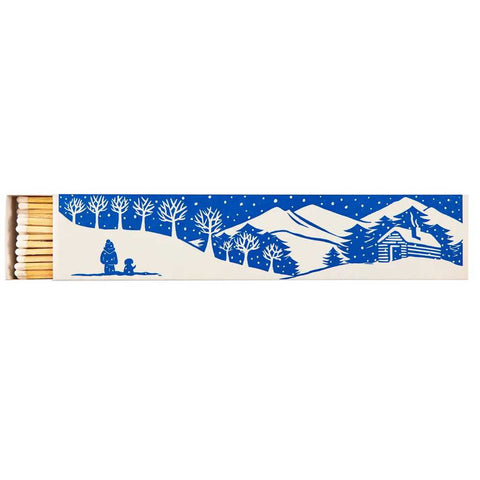 Long Matches Winter Mountain by Archivist Gallery