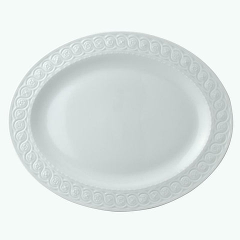 Louvre  Oval Platter - 13 In. by Bernardaud