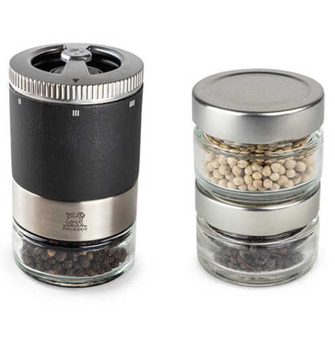 Maestro Pepper Bar, 3 Jars, 3 Pepper Varieties, 1 Erasable Marker, 1 Booklet by Peugeot