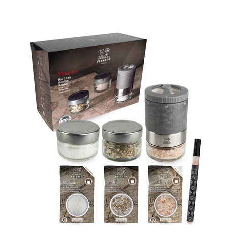 MAESTRO Salt Bar + 3 Salt Varieties by Peugeot