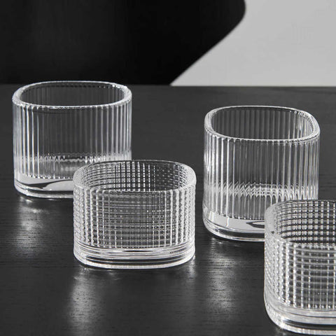 Magica Votive Super Circle Clear Small by Orrefors